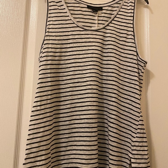 Sanctuary Womens Ruby Linen Striped Tank Top - Picture 3 of 7